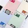 A4 Portable Plastic Clip Folder for Students & Office Use