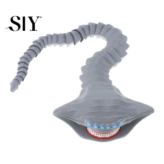Creative Kids Toy Articulated Sea Animal Fidget 3D Printed Deep Creature Sensory PLA Material Spinner for And Adults Birthday Party Favors Desk Decor