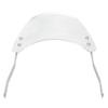 Motorcycle Windshield Aluminum Universal Front Wind Deflector with Mount for 6.5in To 9.45in Round