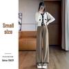 Women's 2024 Spring/Autumn Slimming Drape Pants - Narrow & Wide Leg, High-End Straight-Leg Suit Style
