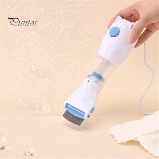 Pet Hair Flea Remover Pet Comb Stainless Steel Teeth Combs Vaccum Comb Cooties Louse Catcher Deworm Device for Small Medium Large Pets