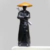 2/3/4pcs Creative Car Interior Decor Miniature Samurai Figurines  Home Office Decor
