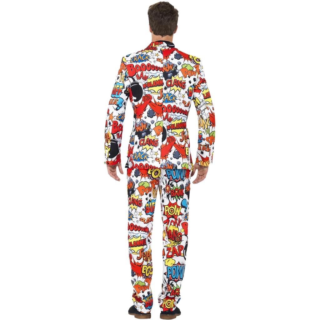 Smiffys Costum Bărbați Benzi Desenate