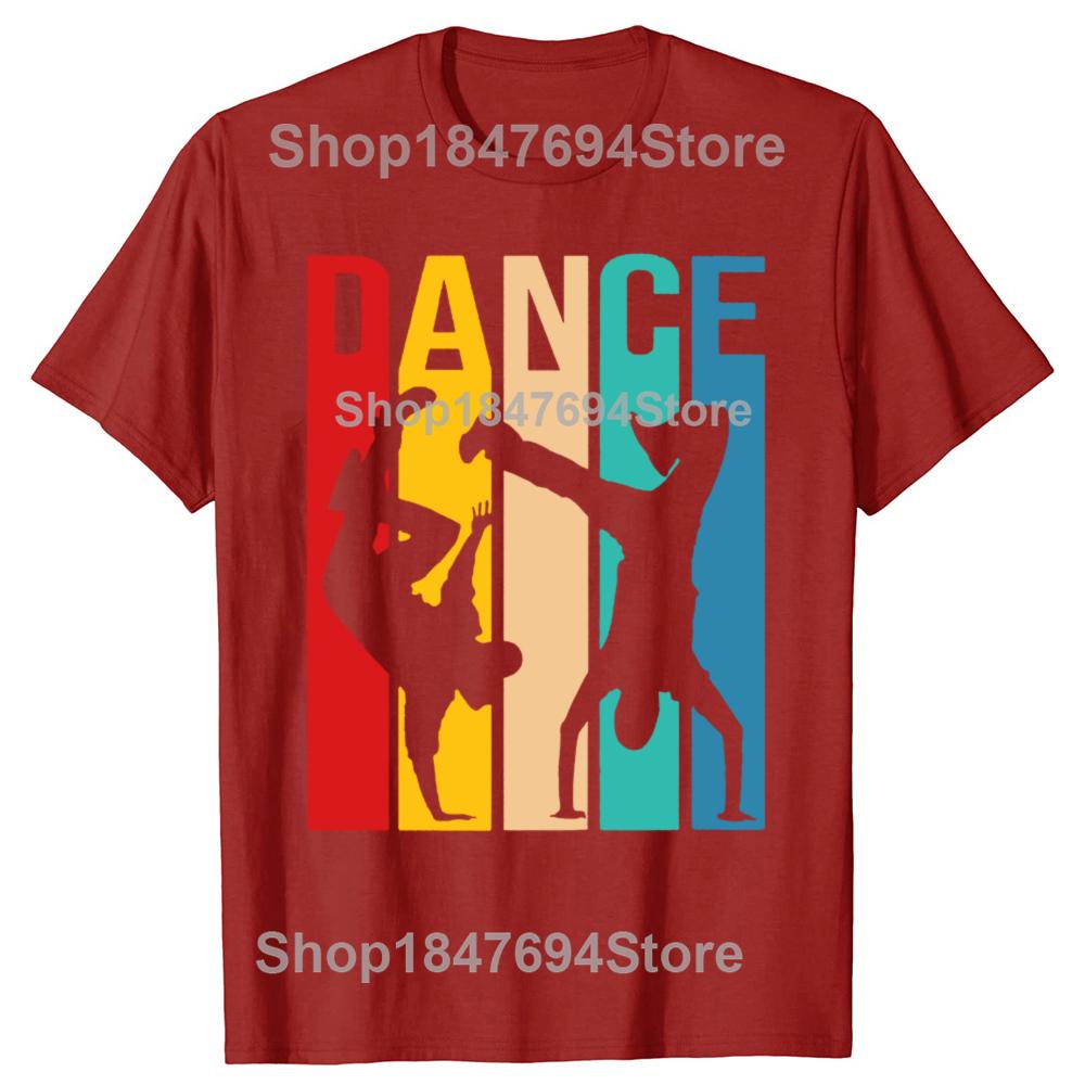 Funny Breakdancing BBoy Dance Breakdance Dancer Tshirts Men Womens Fashion Casual Tshirt Loose Oversized Streetwear T Shirt S
