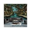 Ancient Town Creek Tapestry Soft Wall Art Background  Living Room Bedroom  Modern Home Decor