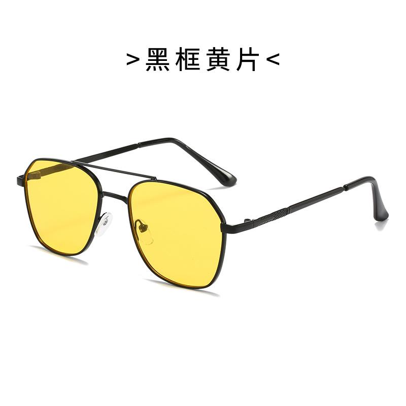 

Солнцезащитные очки Foreign Trade Same Персонализированные модные очки Мужские металлические солнцезащитные очки