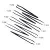 Electronics DIY Repair Tool Precision Tweezers Set Carbon Fiber for Craft