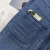 High Waist Jeans Women 2024 Loose Casual Fashion Elegant Denim Wide Leg Pants Washed Blue Elegant 2023 Ladies Trousers
