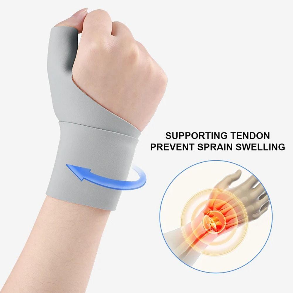1Pcs Lightweight Wrist Thumb Brace Adjustable Pressure Thumb Support  for Sports/Typing