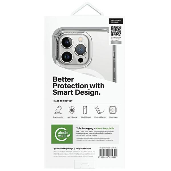 Etui do iPhone 15 Pro UNIQ LifePro Xtreme MagSafe Przezroczysty