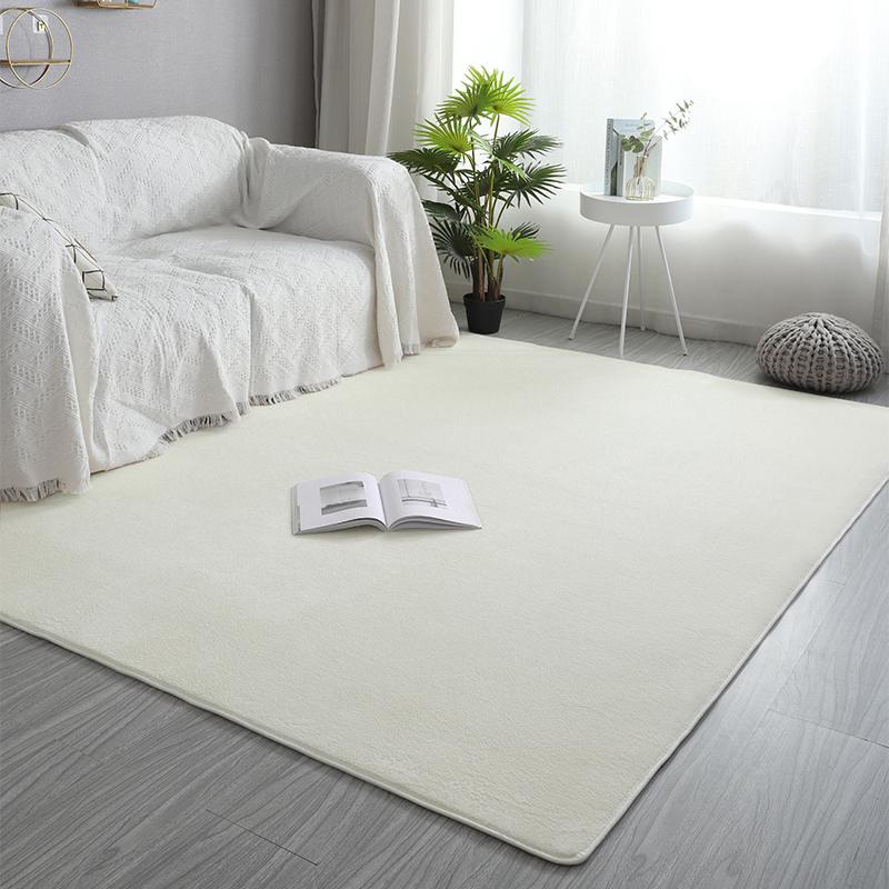 Pink Coral Velvet Carpet Living Room Short Plush Rug Bedroom Floor Mat Home Decor Rug for Kids Room Carpet Silent Moisture-proof