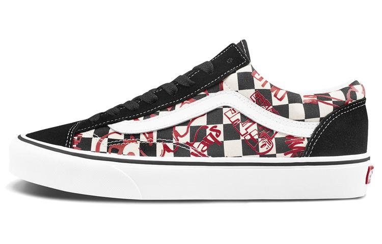 Style 36 Vans Checkerboard Red VN0A3DZ31IW 35