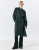 Editeom Ellipse Button Long Shirt - Charcoal