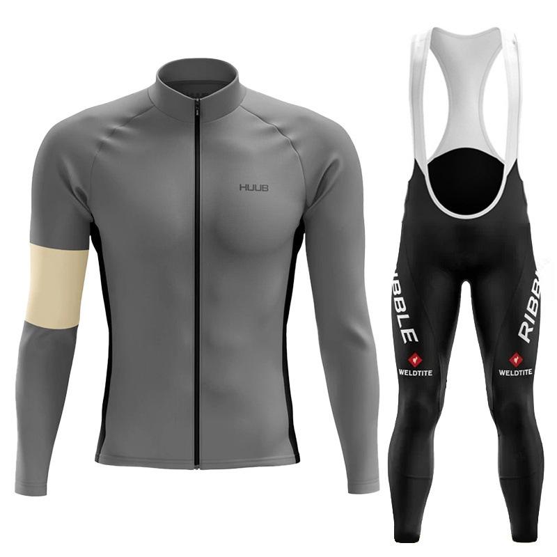 Long Sleeve Skinny Quick Drying Milk Silk Men's Road Bike Suit Mountain Bike Breathable Quick Drying 2026 Autumn Breathable Cycling Suit Suit