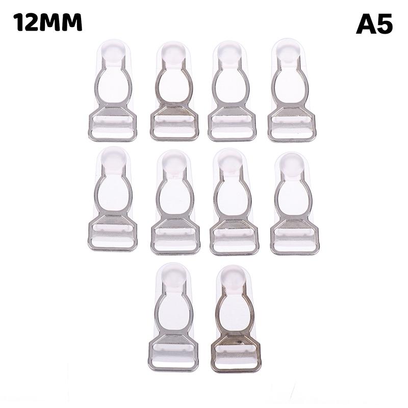 10Pcs 10/12/15/18Mm Metal Adjust Buckle For Corset Leg Garter Belt Clip Hook Suspender Ends Buckles Hosiery Stocking Grips