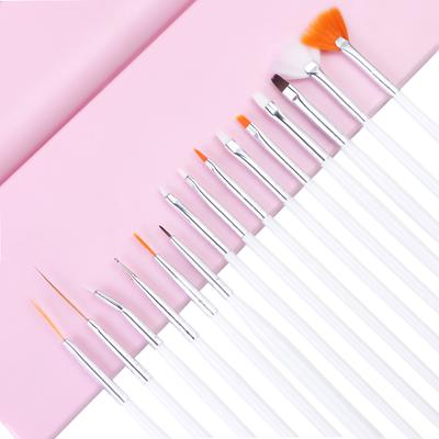 Acrylpinsel, Maniküre, Liner, Malstift, Farbverlaufs-Zeichnungspinsel, Nail Art Dotting Tools