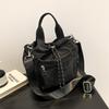 Nylon Drawstring Bucket Bag Women's 2025 New Large-capacity Simple and Versatile Fashion Shoulder Bag Korean Handbag