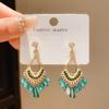 Retro Ethnic Earrings Elegant Dangle Earrings Nice Gifts Bohemian Earrings  Travel Holiday