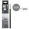 Sketch Pencil B 4B 2B HB Beginners Drawing Set Carbon Pencil Non-toxic Professional Painting Pupil Students Exam Dedicated Tools