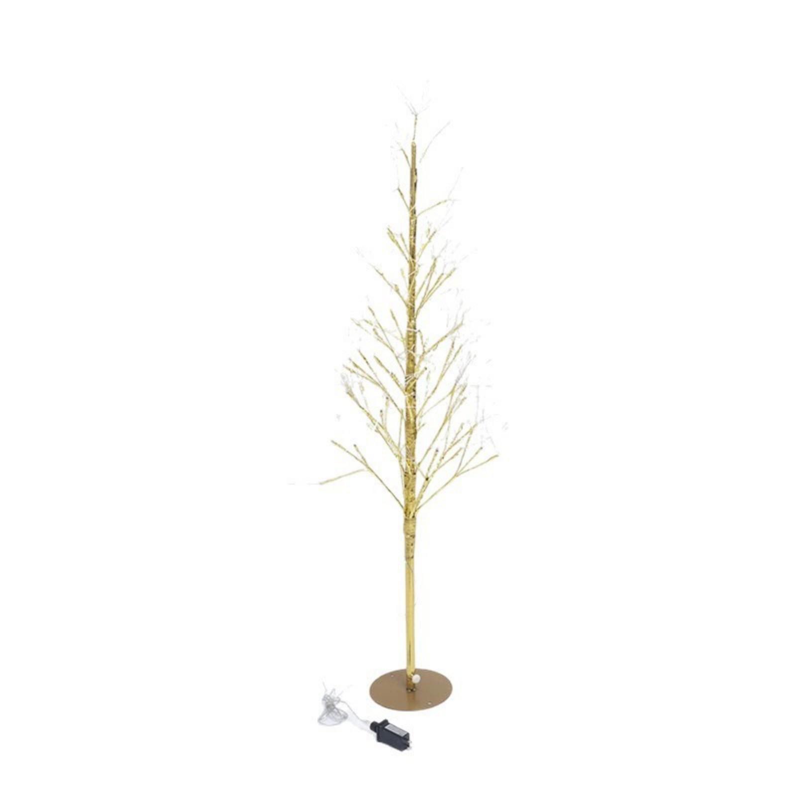 LED Decorative Tree Light with UK Plug for Holiday Home Decoration Festive Indoor Ornament Standing Lamp One Size