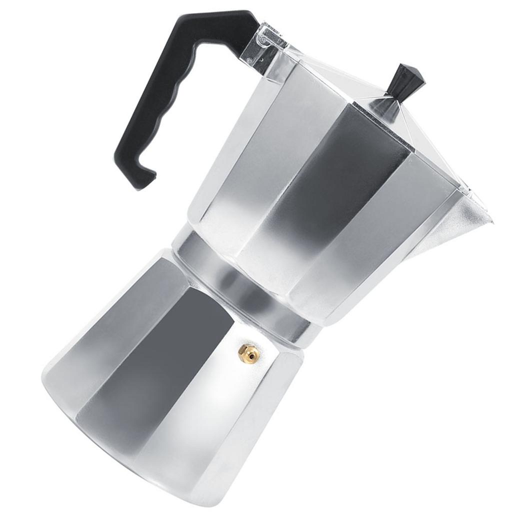 Cafetieră espresso din aluminiu tip italian tip moka aragaz pentru birou acasă