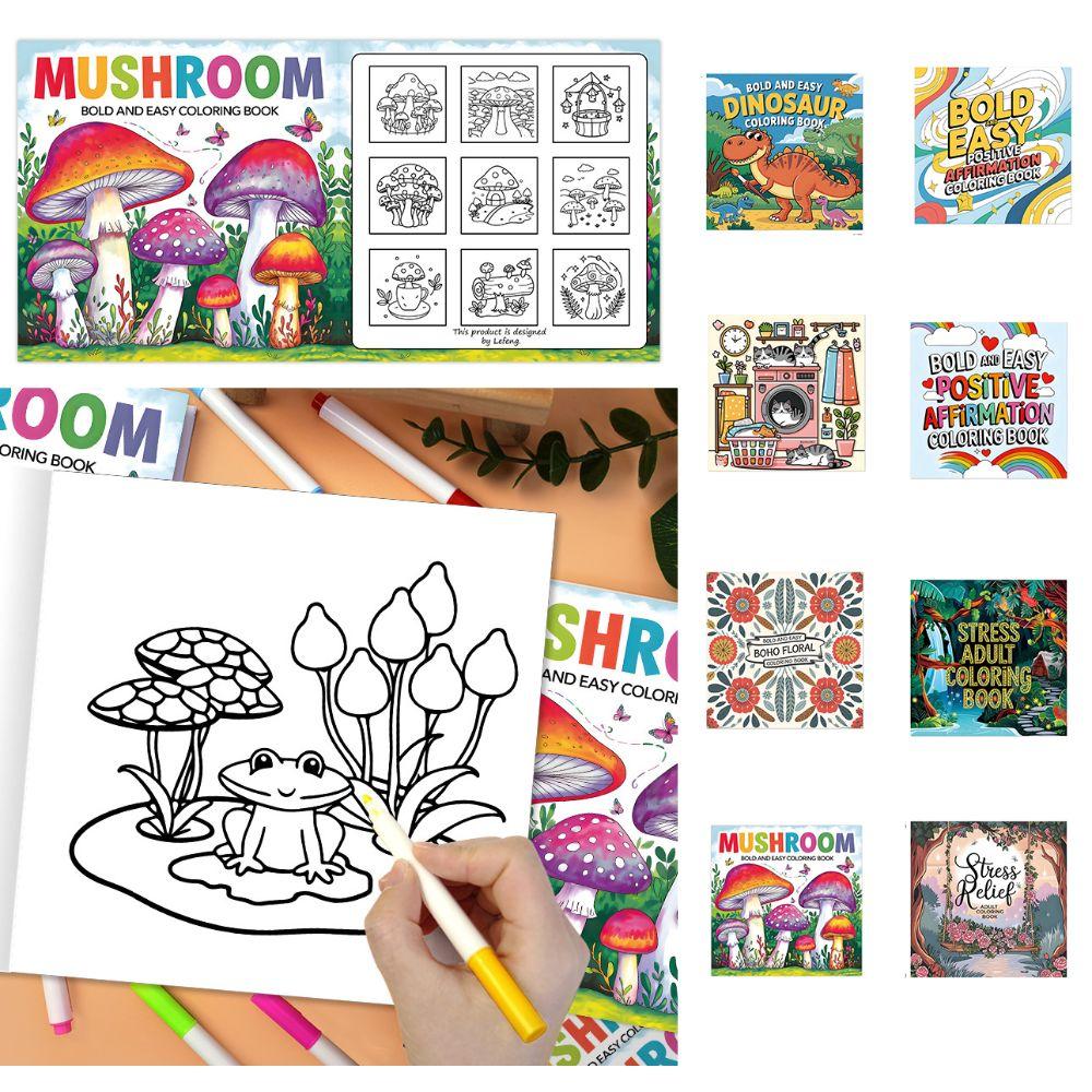 

Preschool Education Graffiti Painting Book Step-By-Step Painting Doodles Book Kids & Adults B