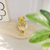 14cm Kawaii Bird Warbler Pendant Keychain Plush Toy Mini Artificial Bird Stuffed Doll Lifelike Bag Decor Kid Birthday Xmas Gift