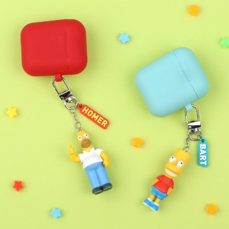 Simpsons Figure Keychain (2 options) Bart