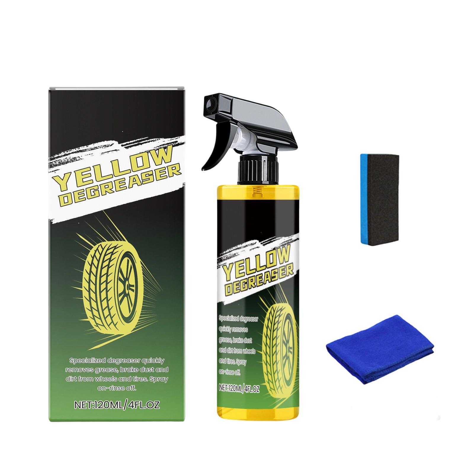 

Car Wheel Cleaner, Car Tire And Rim Cleaner, Stain Remover, Tire And Remover 120ml One Size