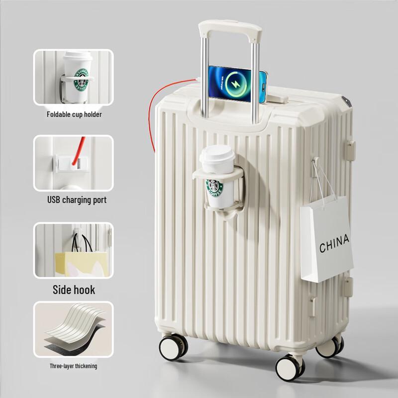 KarLot Universal Wheel Travel Suitcase 28-inch
