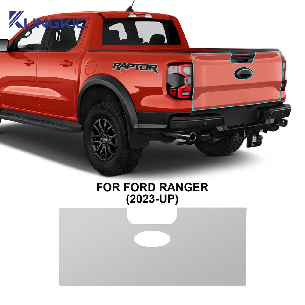 Pellicola Protettiva Vernice Pre-tagliata per Auto Per Ford Ranger Platinum Wildtrak Raptor XL 2023-IN SU Pellicola PPF Auto-rigenerante Adesivo per Carrozzeria Antigraffio