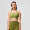 Saucony Solid U-Shaped Sports Bra Women Underwear Avocado-Green SC1230001DY-GE68