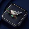 Chinese-style Magpie Enamel Brooch, High-end Women's Exquisite Bird Personalized Brooch