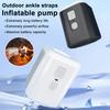 Outdoor Mini Air Pump with LED Light 6 Nozzles Portable USB Rechargeable