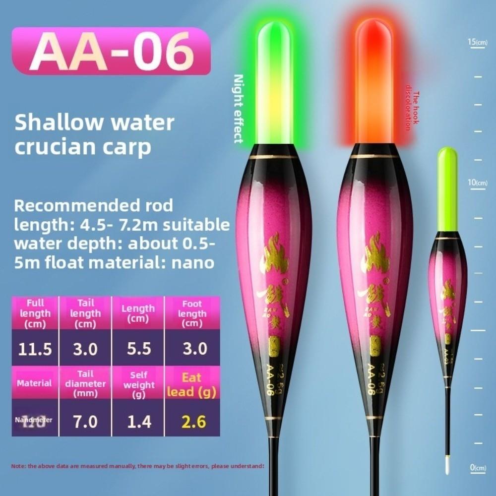 LED Light Electronic Rock Fishing Led Light Float Change Colour Equipment  Night Fishing