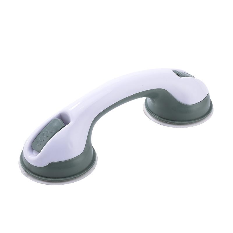 Non-Drill Suction Cup Bathroom Handrail for Kids & Elderly Safety