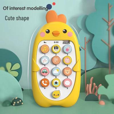Little Chicken Bilingual Music & Education Phone for Babies - Montessori Early Learning Sound Toy