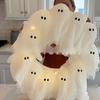 Modern Lit Ghosts Wreath Aesthetic Halloween Home Decor Luxury Wall Decoration Cute Halloween Wall Decors Interior Decorations