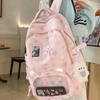 Schultasche Koreanische Version ins neue hochwertig, frisch, süß und niedlich Sterne, Schmerztasche, Rucksack für die Sekundarstufe, Rucksack.