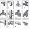 Multipurpose 25X25mm Square Tube Adapter Connector Accessories Aluminum Alloy 3 Way Elbow Pipe Fitting Easy To Install