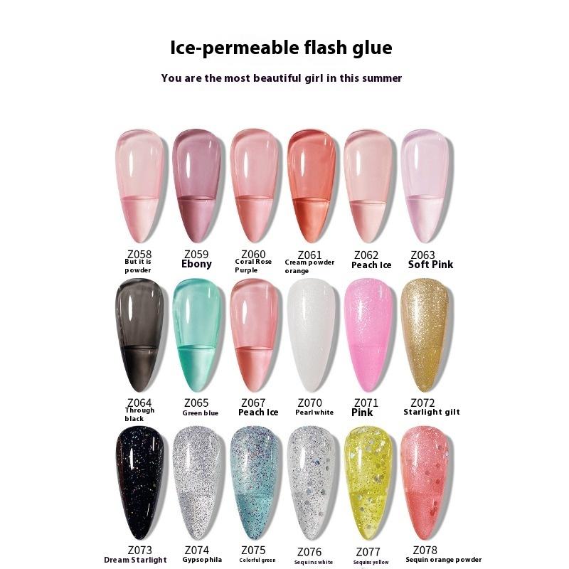 Nail Polish Glue Popular Color Nail Polish Barbie Phototherapy Nail Polish Lasting Nail Salon