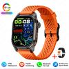 Military Grade Outdoor GPS Smart Watches Men Compass Heart Rate BT Call LED Flashlight IP68 Waterproof Swim Smartwatch  New
