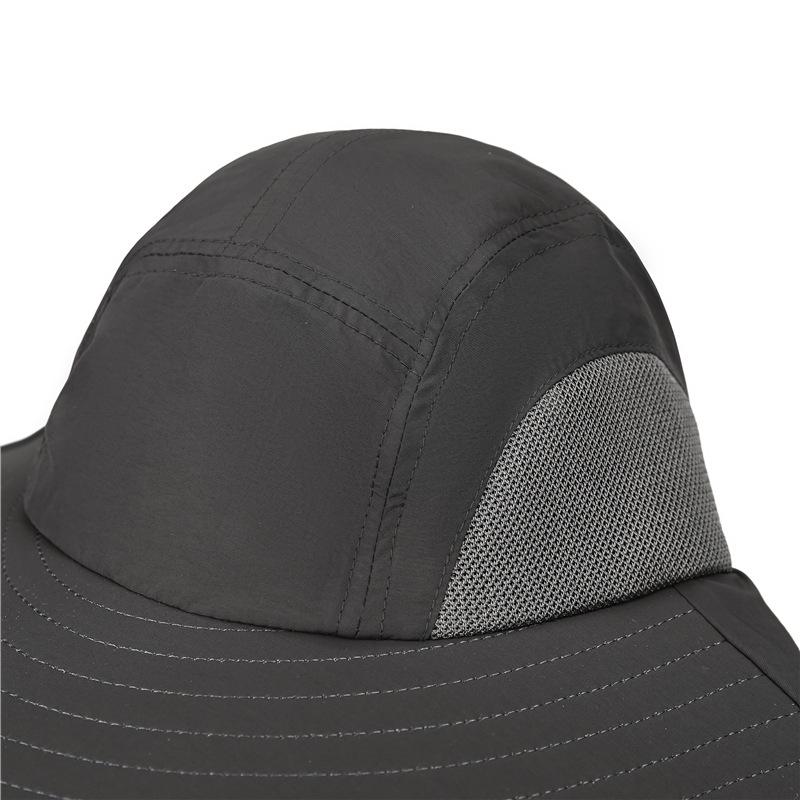 Summer Sun Protection Tea Picking Hat Sun Hat Large Brim Men'S Outdoor Fishing Hat Travel Hat Uv Protection Sun Protection Hat