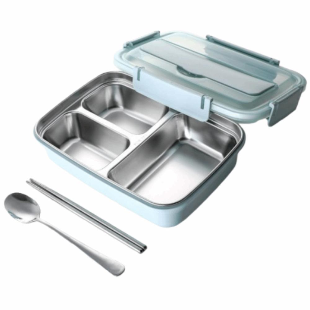 Stainless Steel Divides Food Container Sealed Lunch Container Food Storage Crisper  Travel
