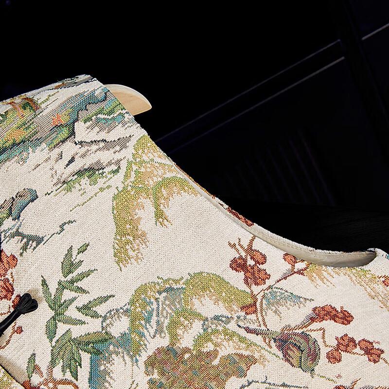 Women's New Chinese Color Block Stand Collar Vest