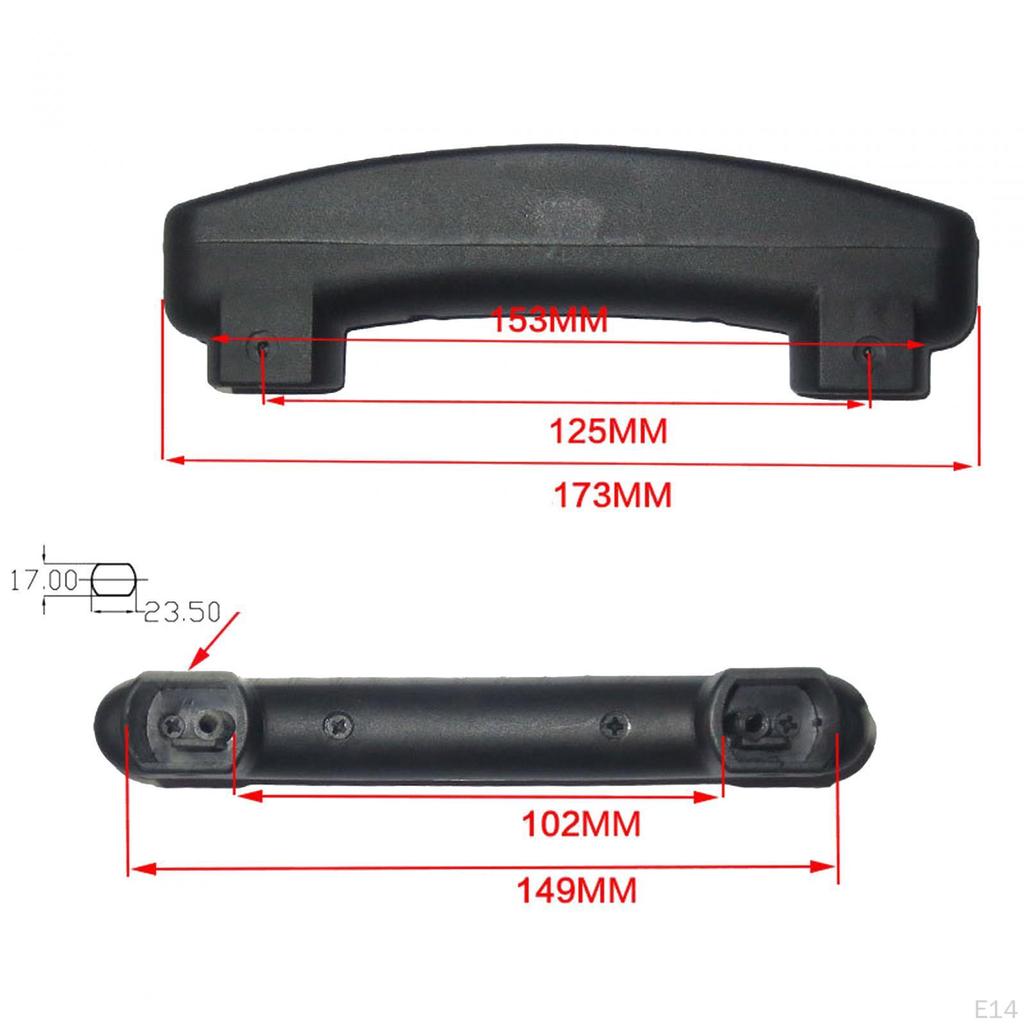 Durable and Portable Luggage Handle Replacement - Easy To Carry Install