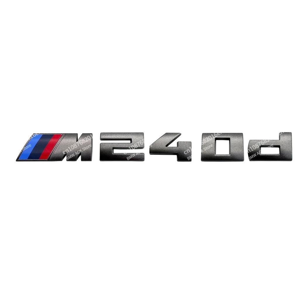 AAAPG1 3D Grey badge Letters for BMW 1 2 3 4 5 7 Series M 135 140 145 235 240 340 440 550 i d 760Li Car boot badge emblem Accessories