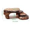 Creative Resin Hideout Cave for Reptiles Perfect for Turtles Snakes and Frogs Enhances Terrarium Environments