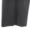 INED Silk Blend Striped Pattern Slacks Pants 11 Gray Women Used
