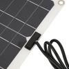 Solar Panel with Controller Monocrystalline 250W Dual USB Port Charging 12V 24V 48V High Conversion 